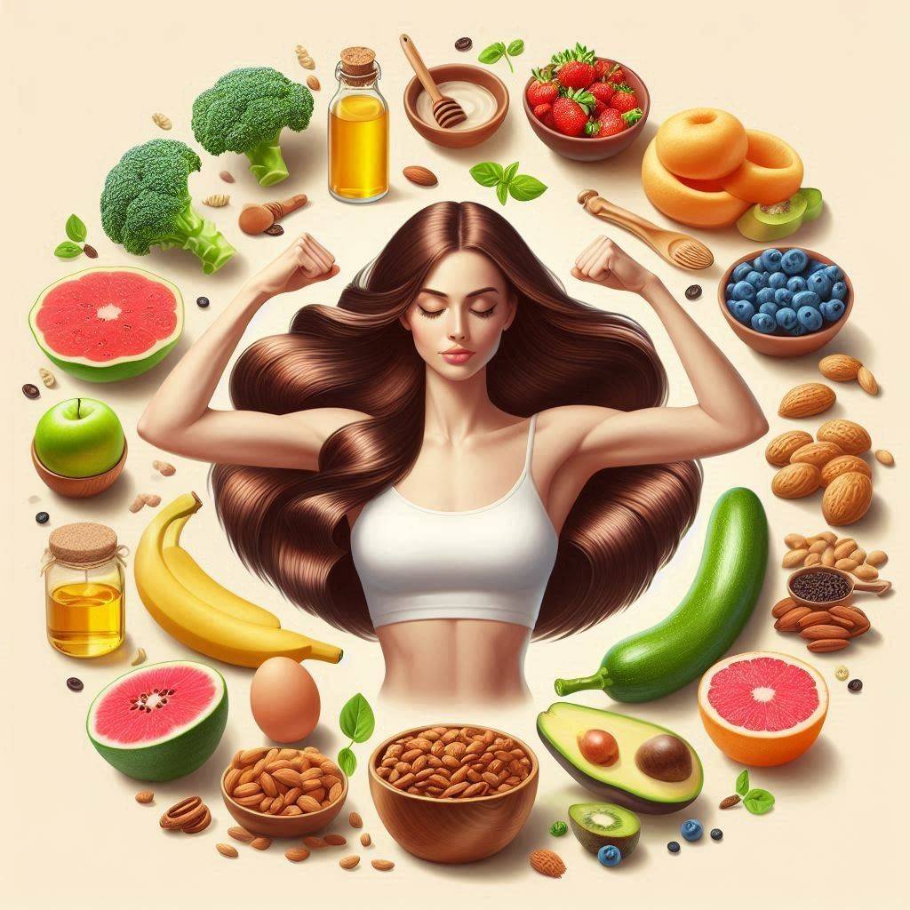 Strong Hair Foods