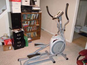 An elliptical cross trainer gives you a comfor
