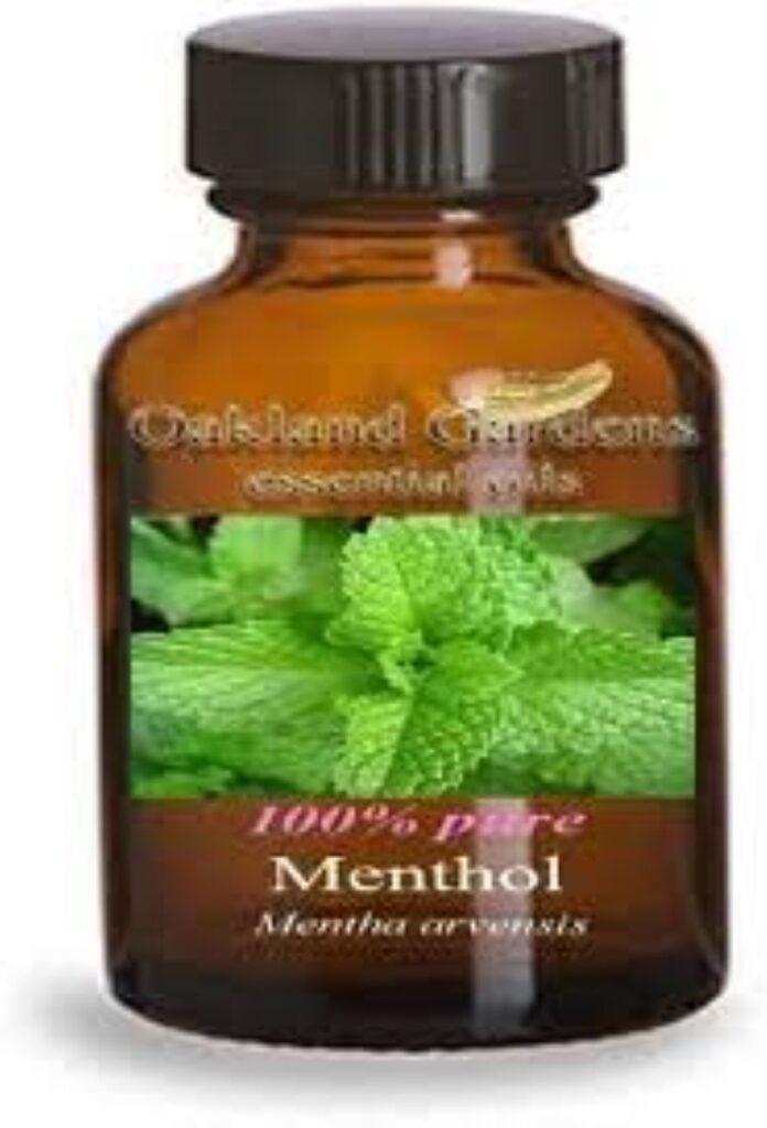Menthol oil