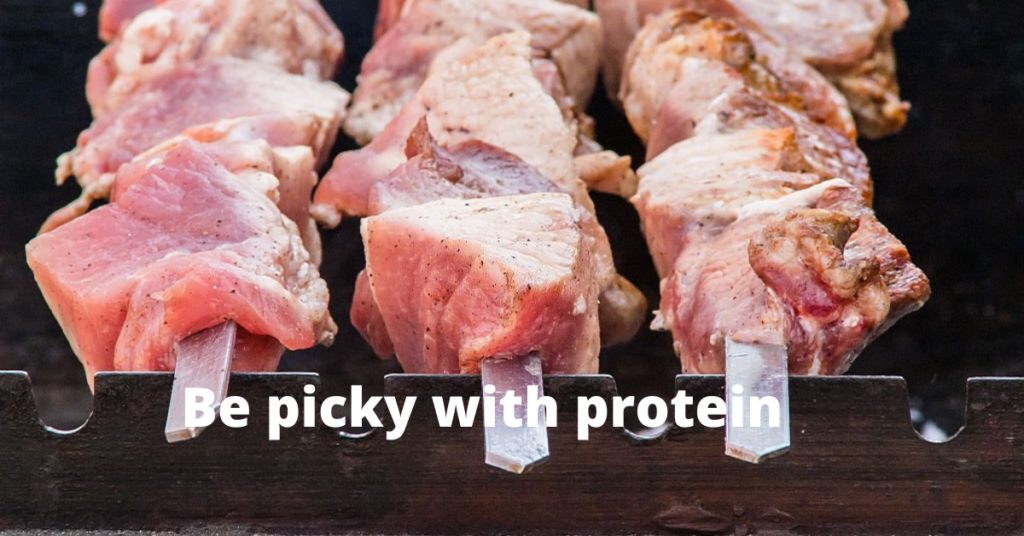 Be picky with protein
