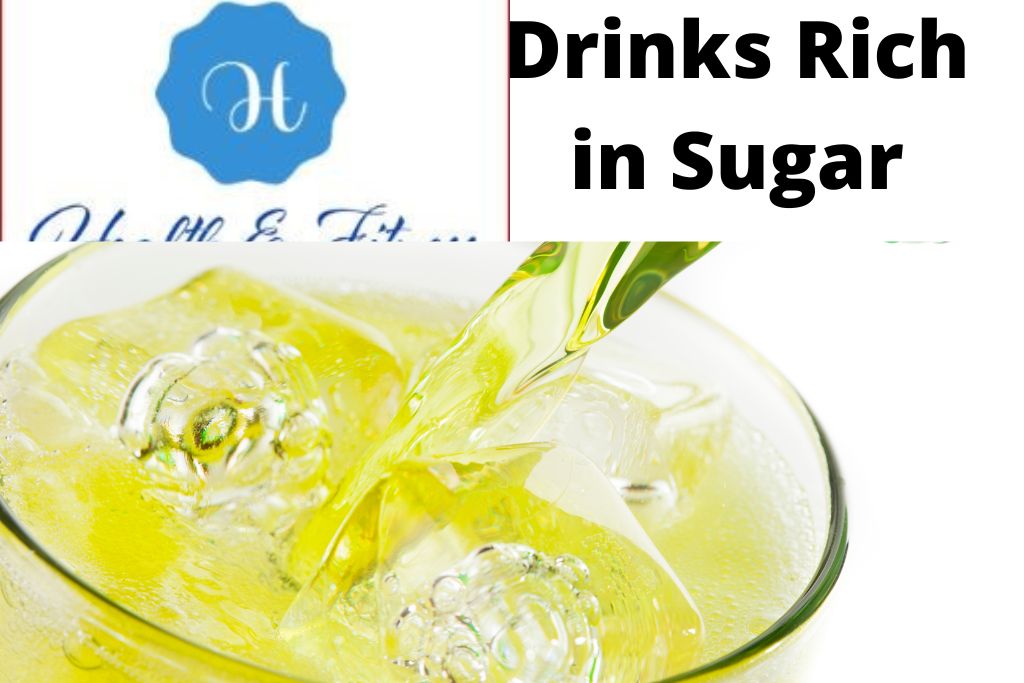 Drinks rich in sugar