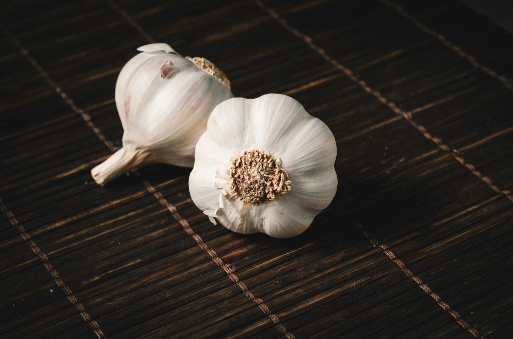 Garlic Prevents colds and coughs