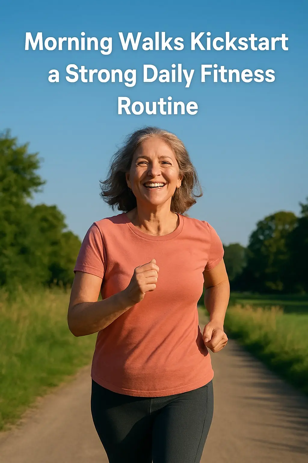 Morning walks kickstart a strong daily fitness routine