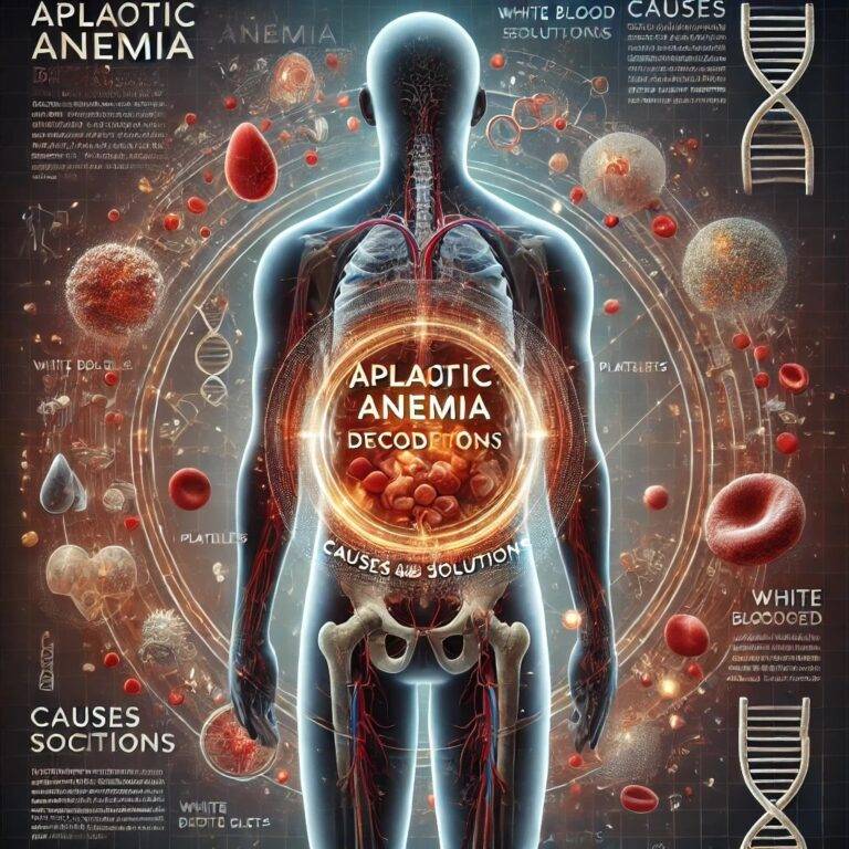 Aplastic Anemia Decoded: Causes And Solutions