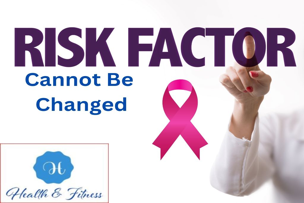 factors in the risk equation for breast cancer Cannot be changed