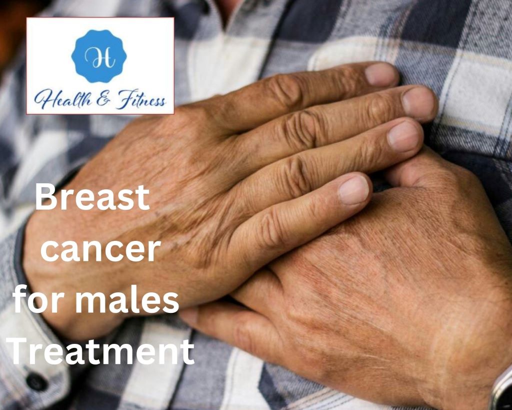 How is the Disease of Breast cancer for males Treated