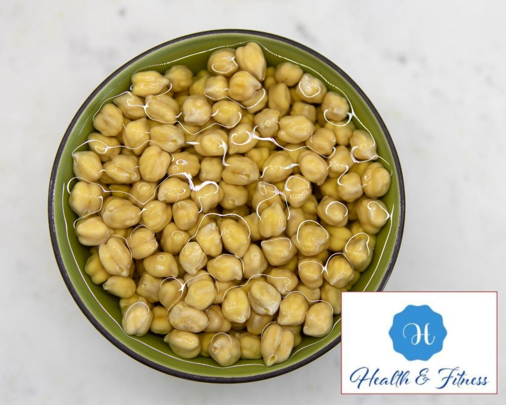 Chickpeas that have been roasted