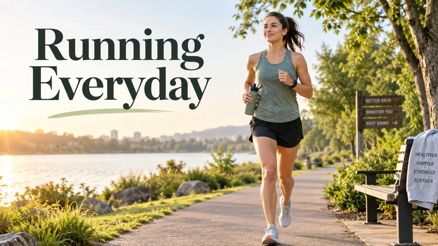Running everyday with smart training, recovery, strength work, and rest to balance the benefits and risks of daily running.