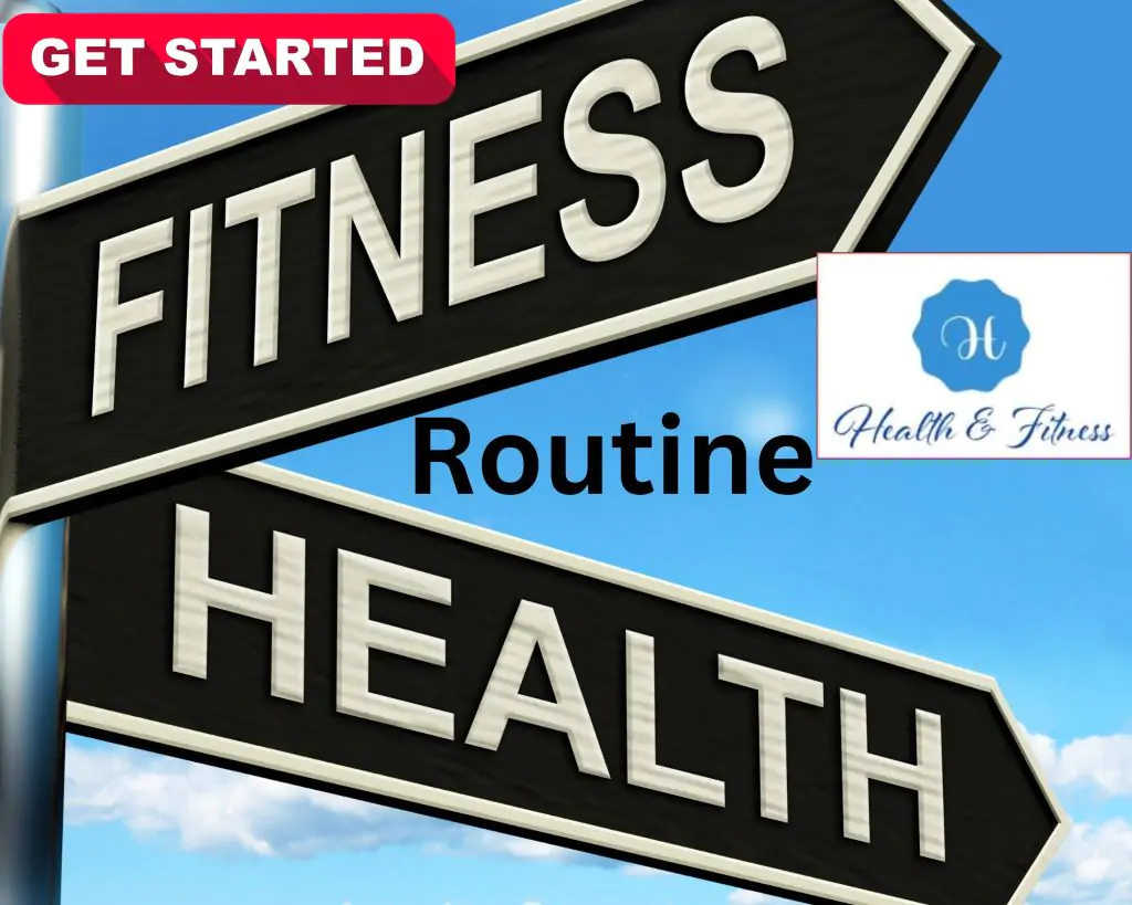 Get started on your health and fitness routine.