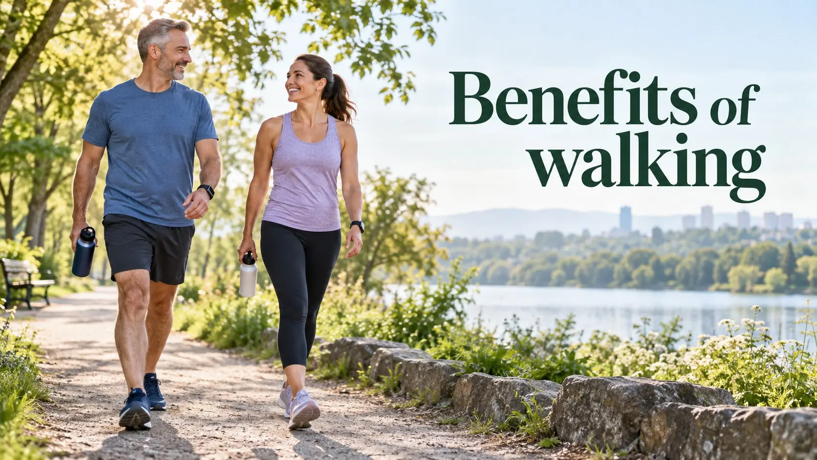 Benefits of walking for heart health, blood sugar control, cancer risk reduction, fitness, mood, mobility, sleep, and healthy aging