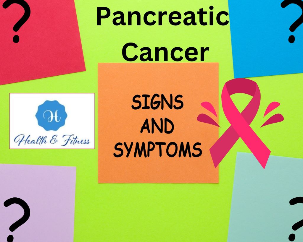 What signs and symptoms point to the presence of pancreatic cancer