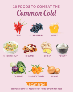 Best foods to eat when you have a cold