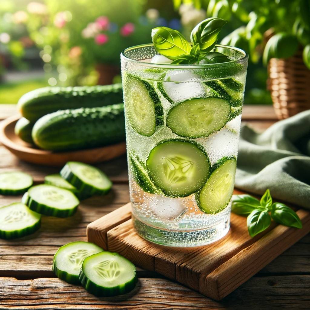 Cucumber Basil Refresher