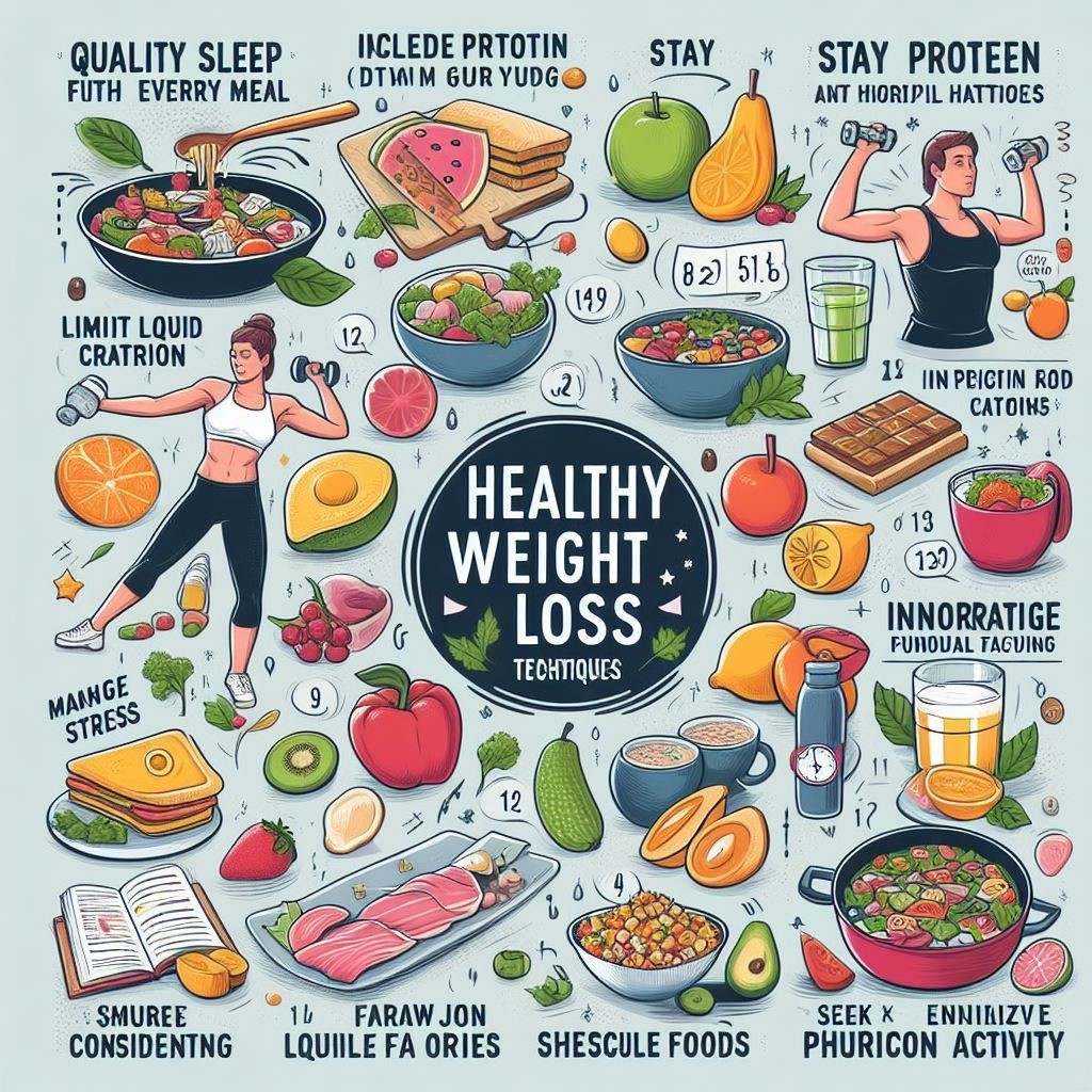Top 14  Healthy Weight Loss Techniques