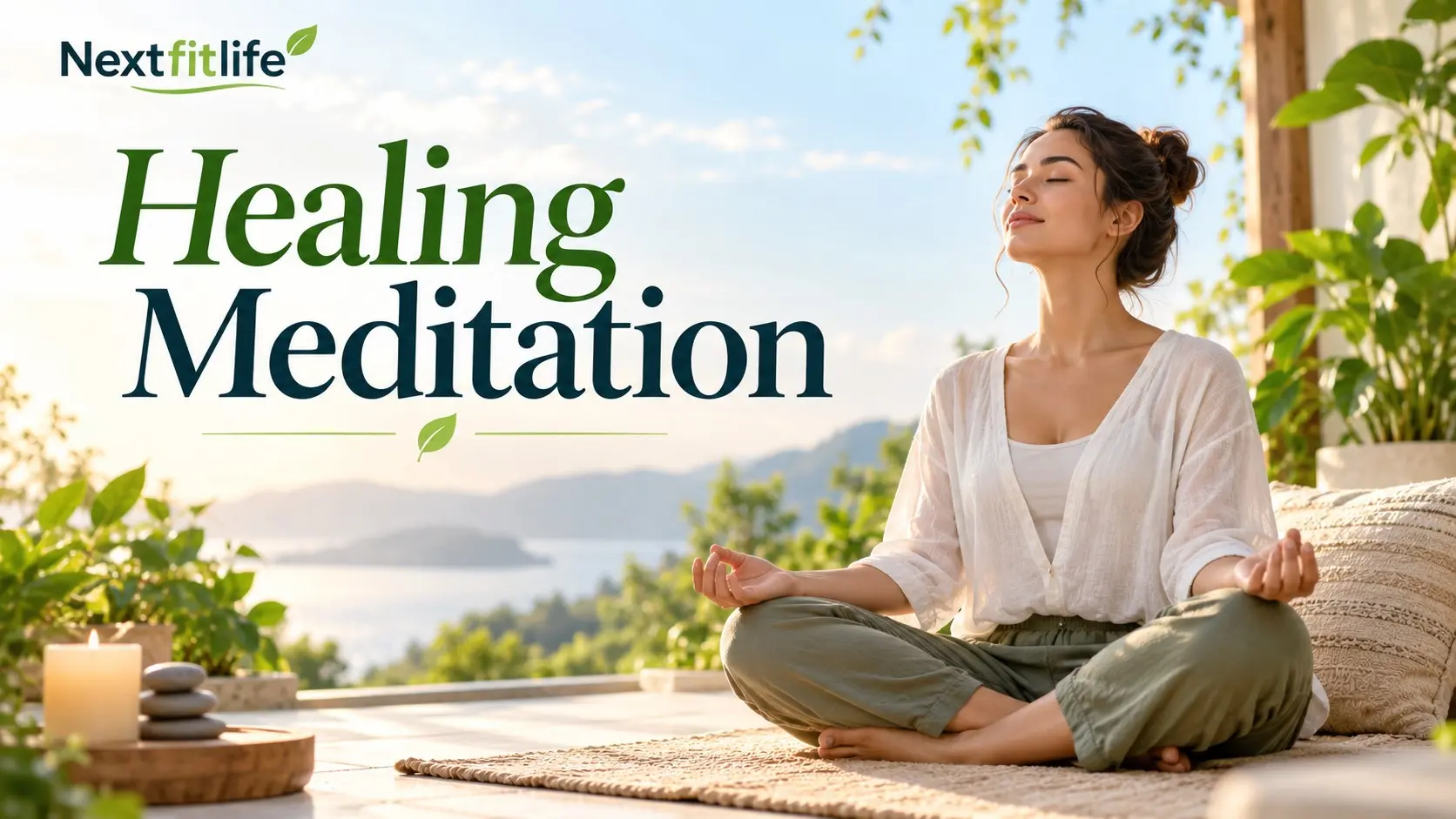 Healing meditation practice for pain coping, calm, and stress relief