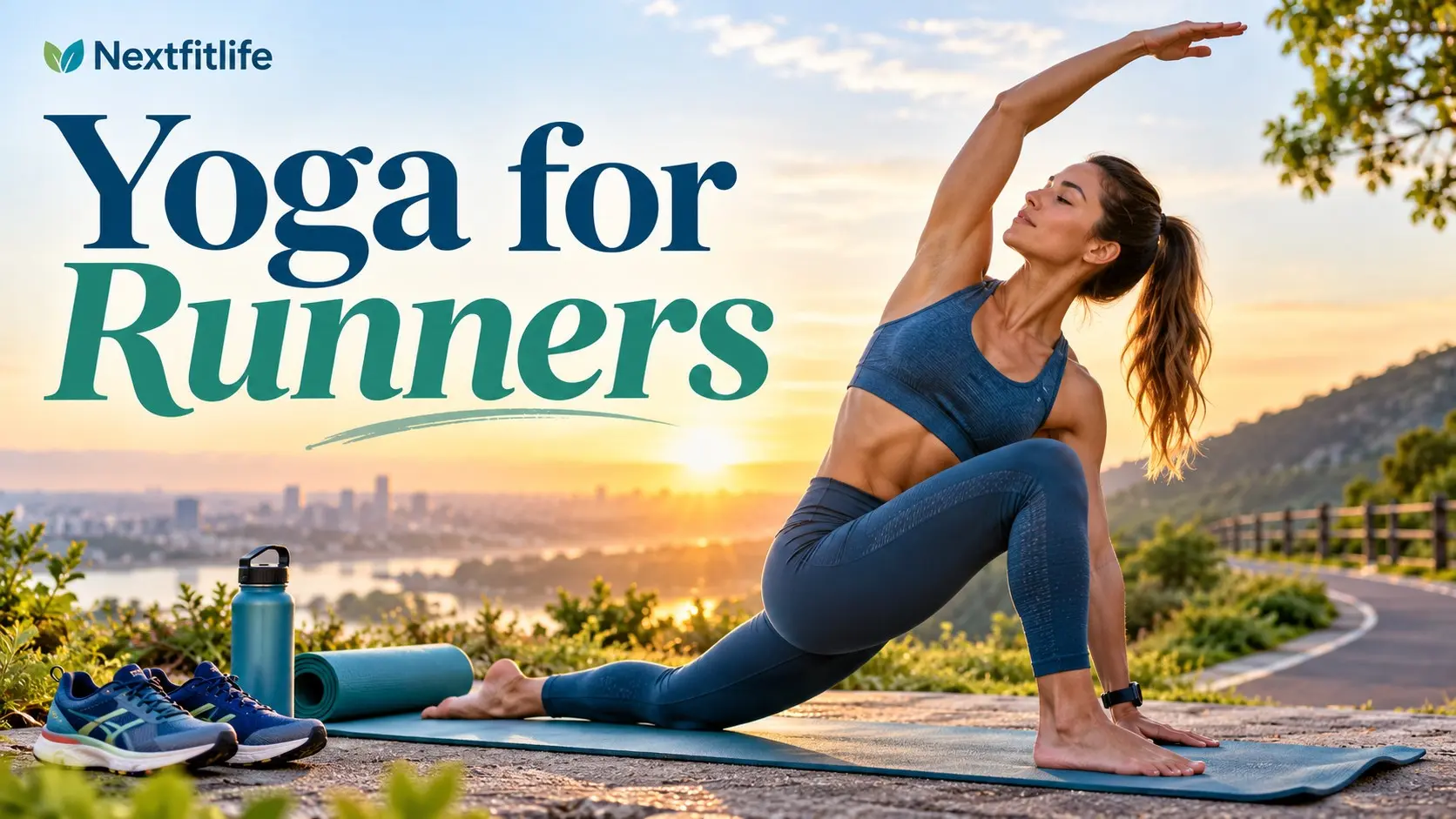 Yoga for runners using mobility, balance, core strength and controlled stretching to support running and recovery