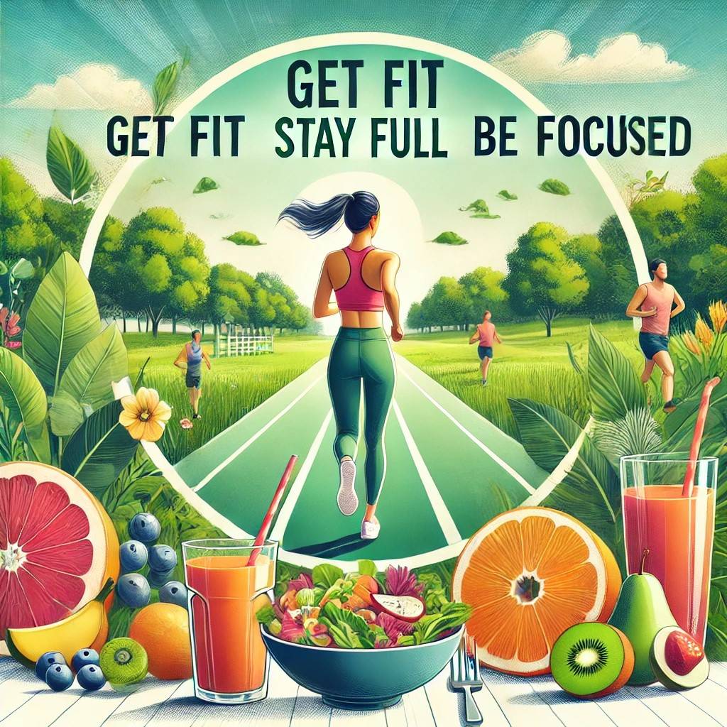 Fitful focus get fit stay full be focused