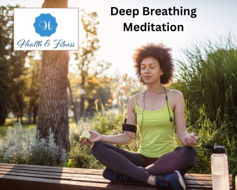 Deep Breathing Meditation Exercise Related Mental Physical Health