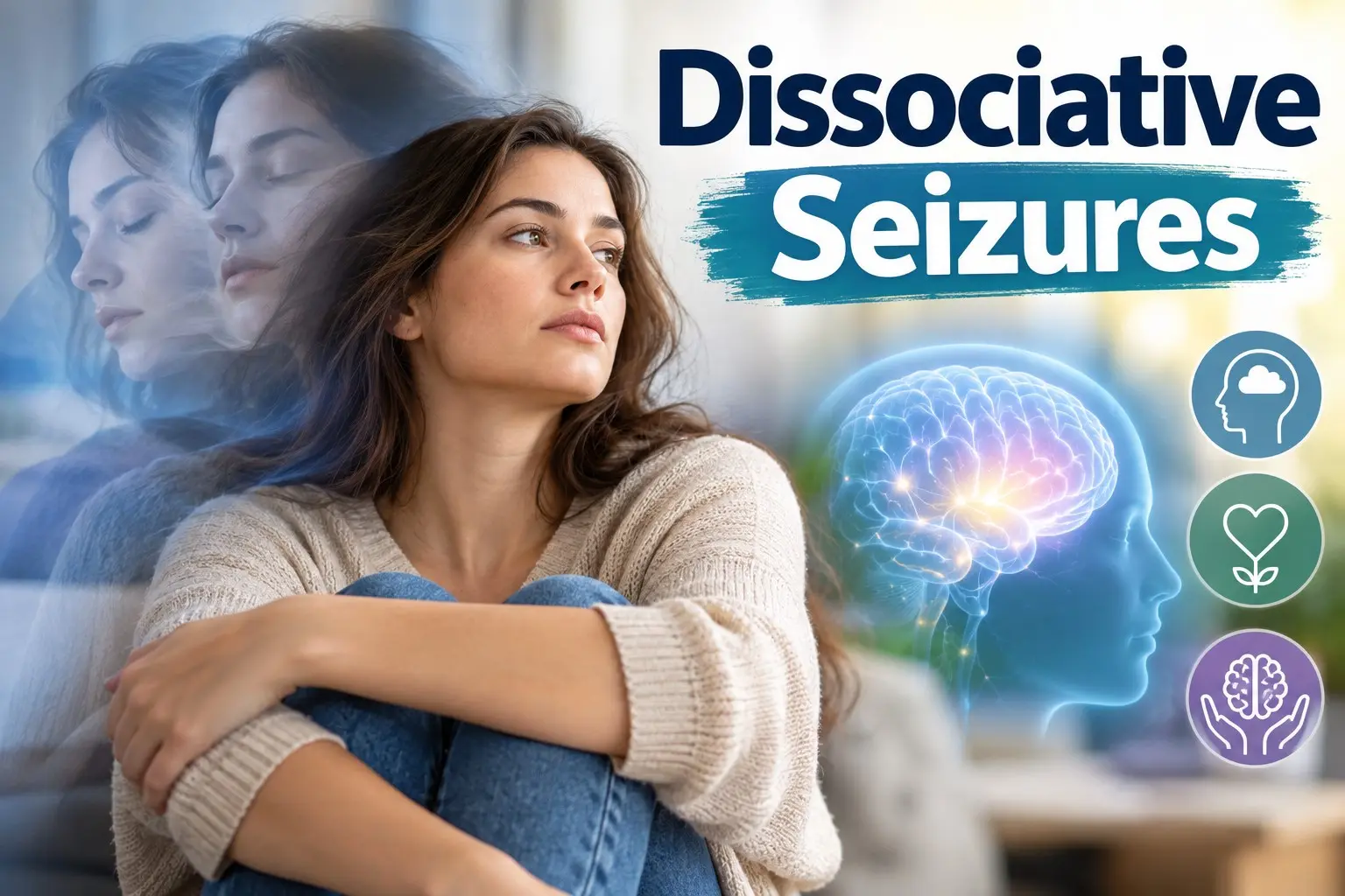 Dissociative seizures explained with functional seizure symptoms, video EEG diagnosis, treatment, and recovery