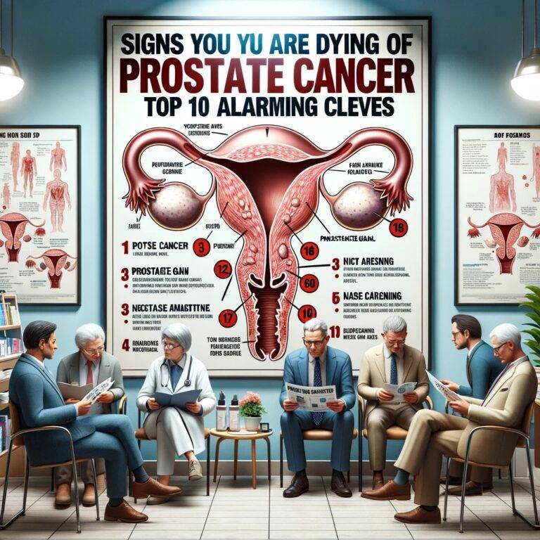 Signs you are dying of prostate cancer top 10 alarming clues