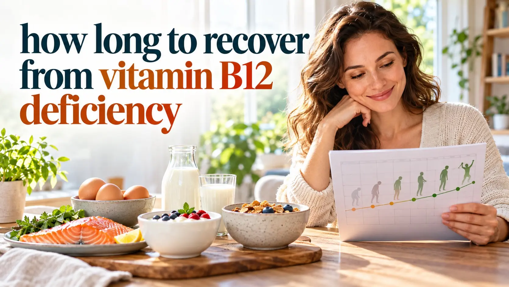 how long to recover from vitamin B12 deficiency with a gradual recovery timeline