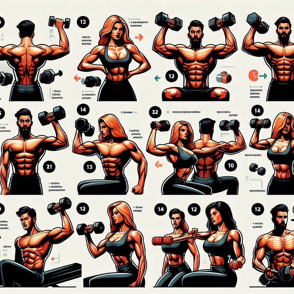 14 Best Bicep Workouts with Dumbbells