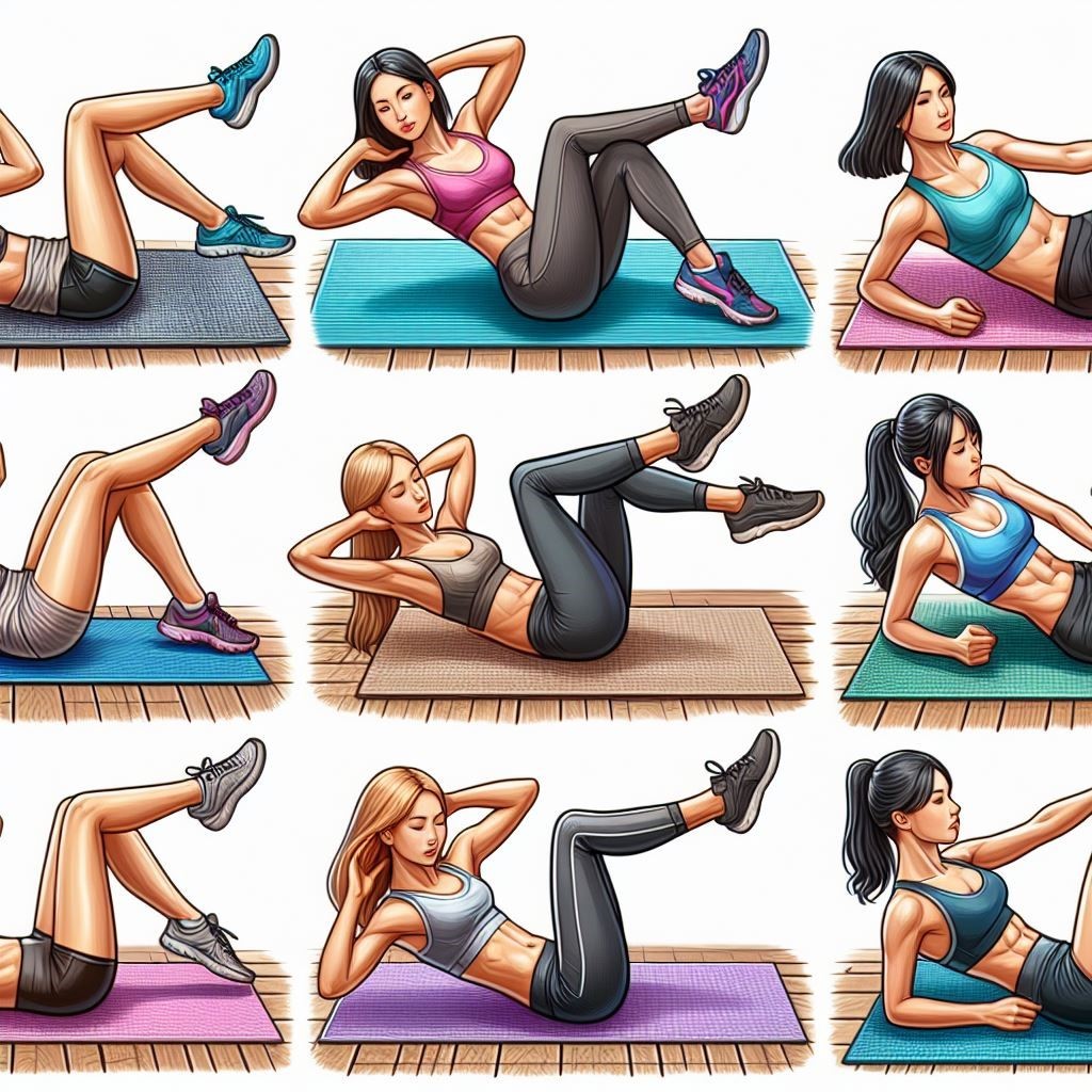 Crunches Ab Workouts for Women