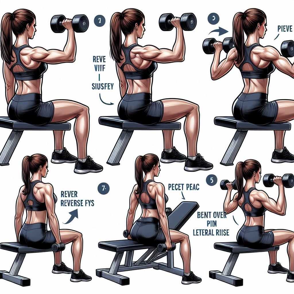 Takeaway about Rear Delt Exercises with Dumbbells