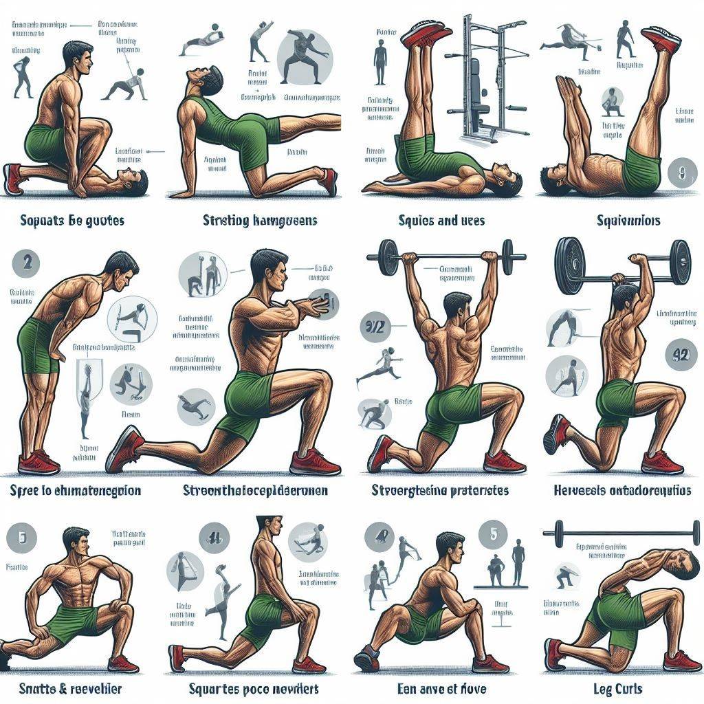 Hamstring and Glute Exercises