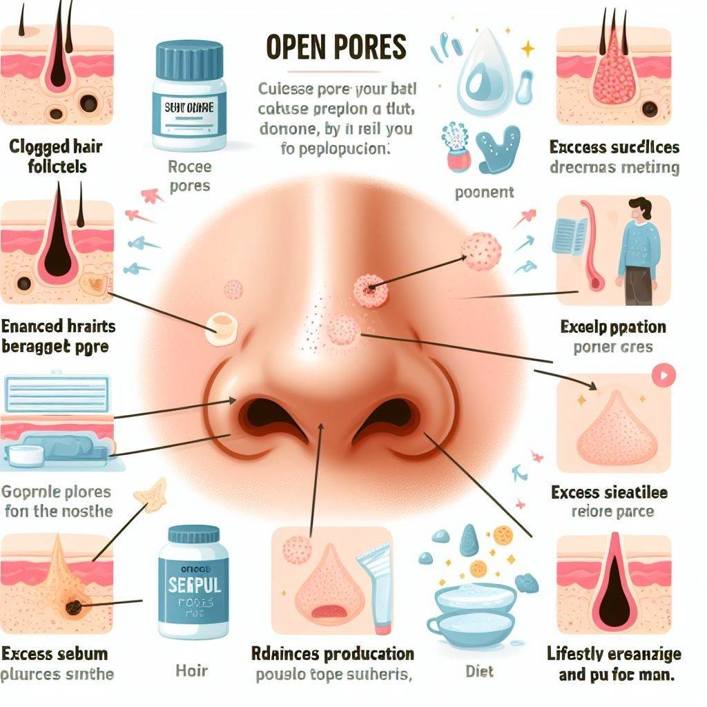 Open Pores on Nose Understanding Causes and Solutions