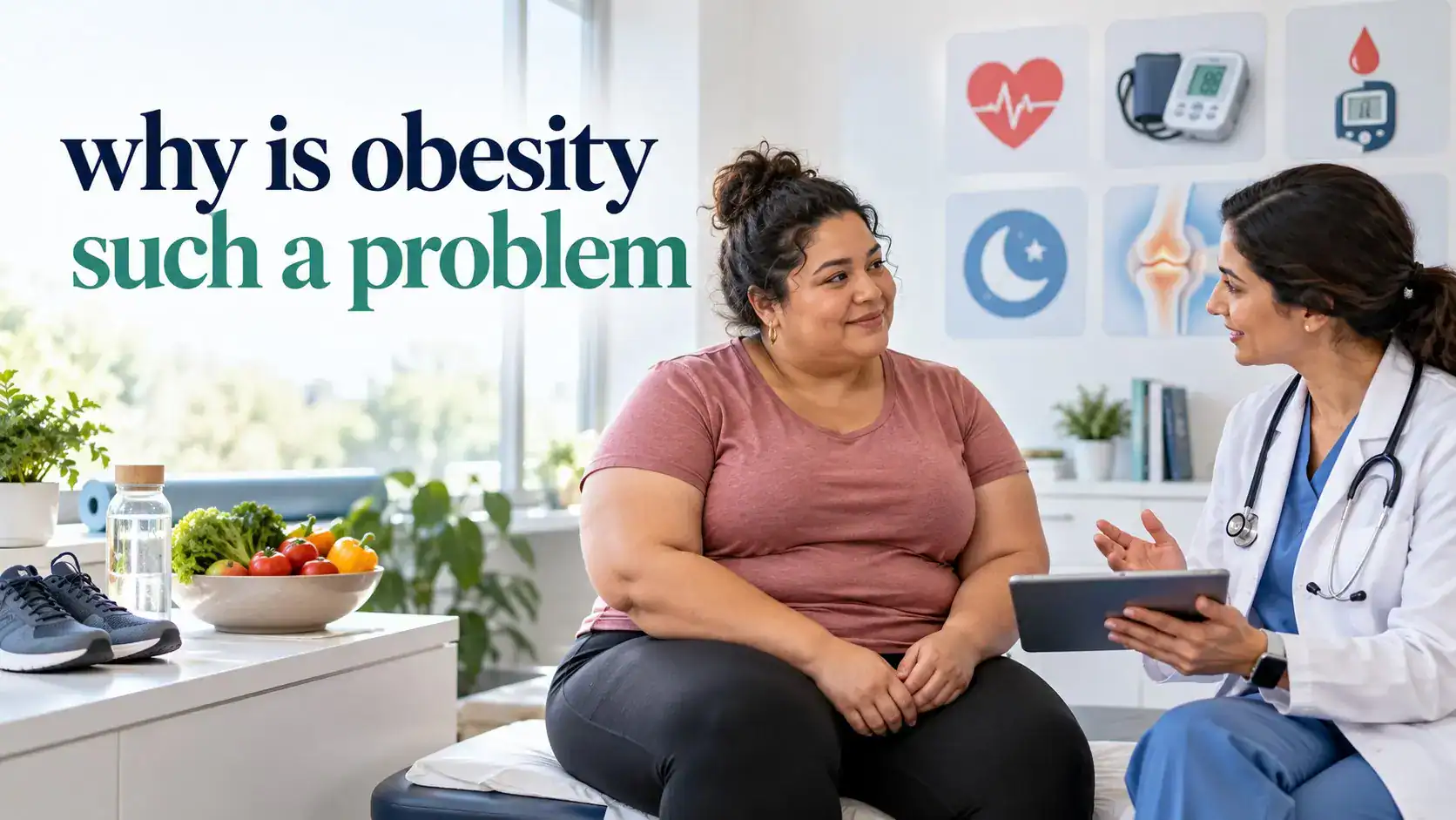 why is obesity such a problem showing chronic health risks, metabolic health, medical care, nutrition, activity, and respectful weight management