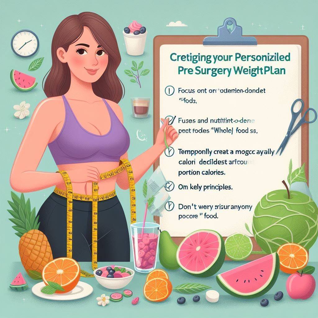 Creating Your Personalized Pre Surgery Weight Loss Diet Plan