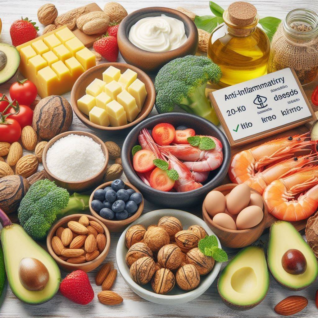 Anti-inflammatory keto diet food list