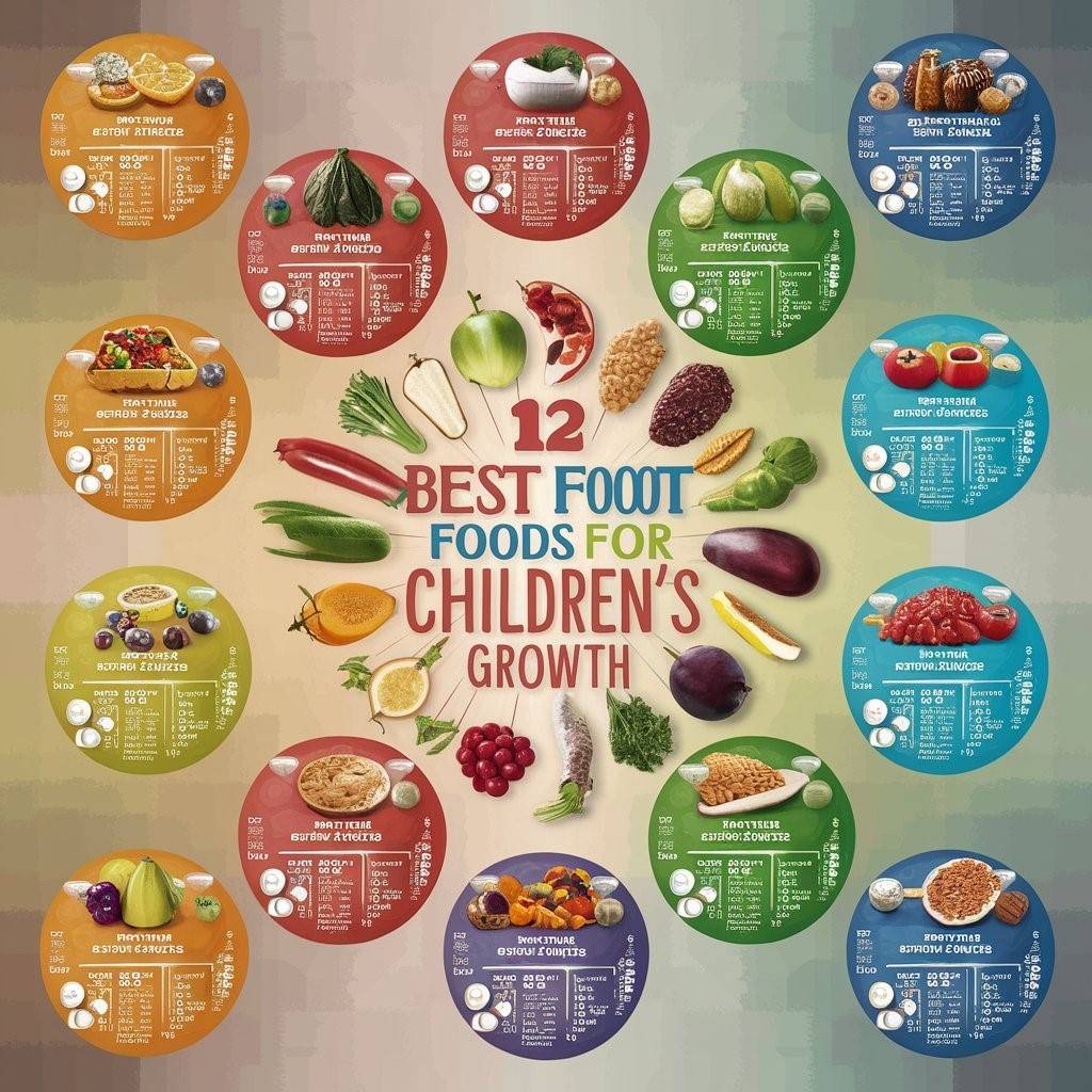 The 12 Best food for kids Growth