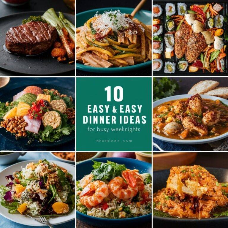 Easy Dinner Ideas: 10 Quick Recipes For Busy Weeknights