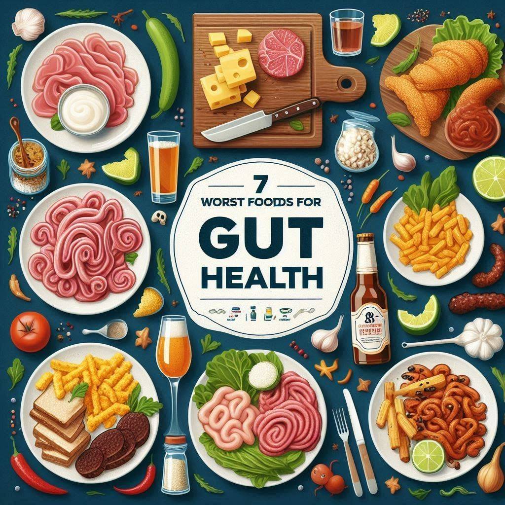 7 Worst Foods for Gut Health