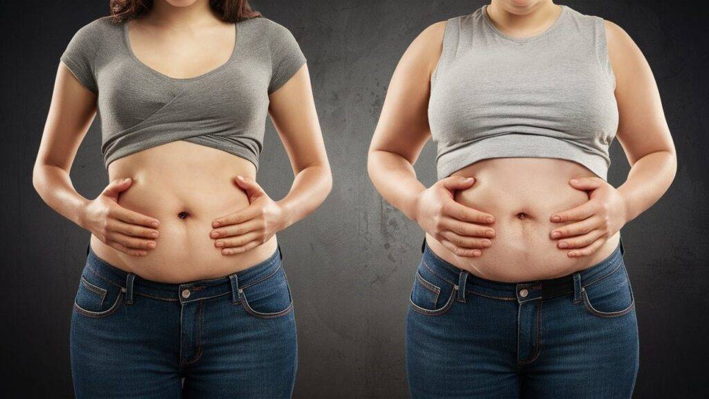 Bloating vs Fat