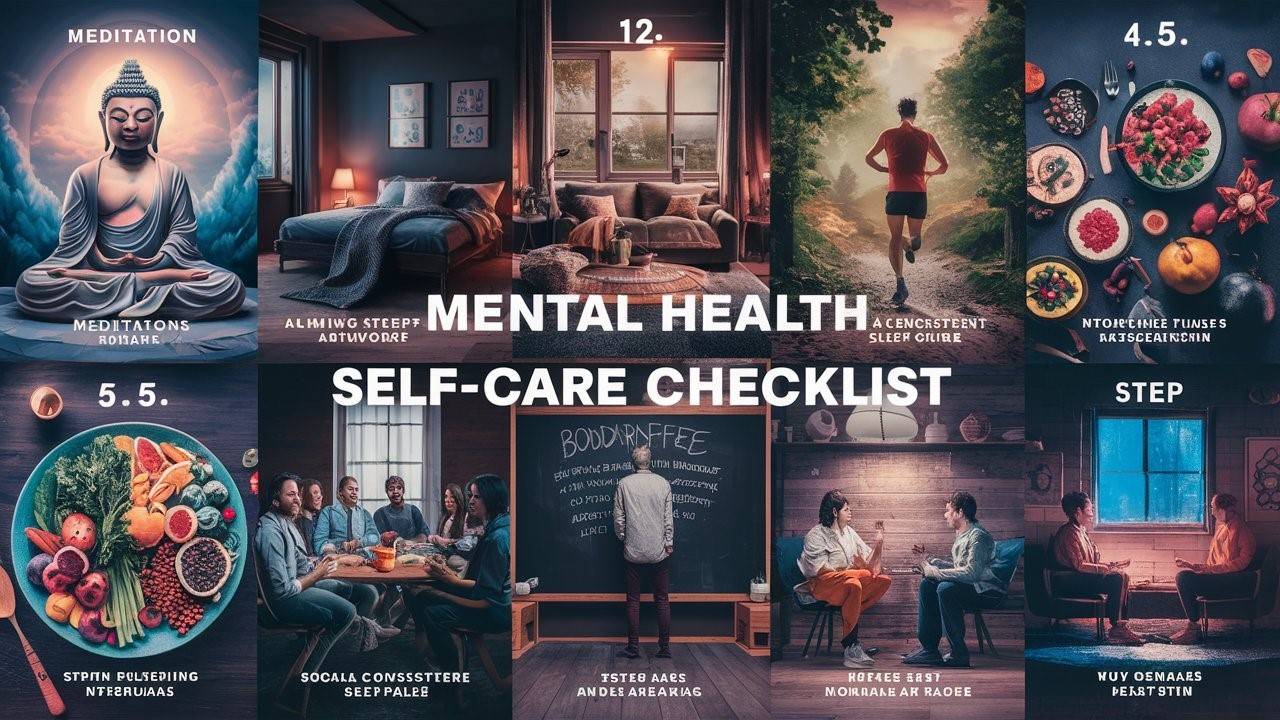 Mental Health Self-Care Checklist