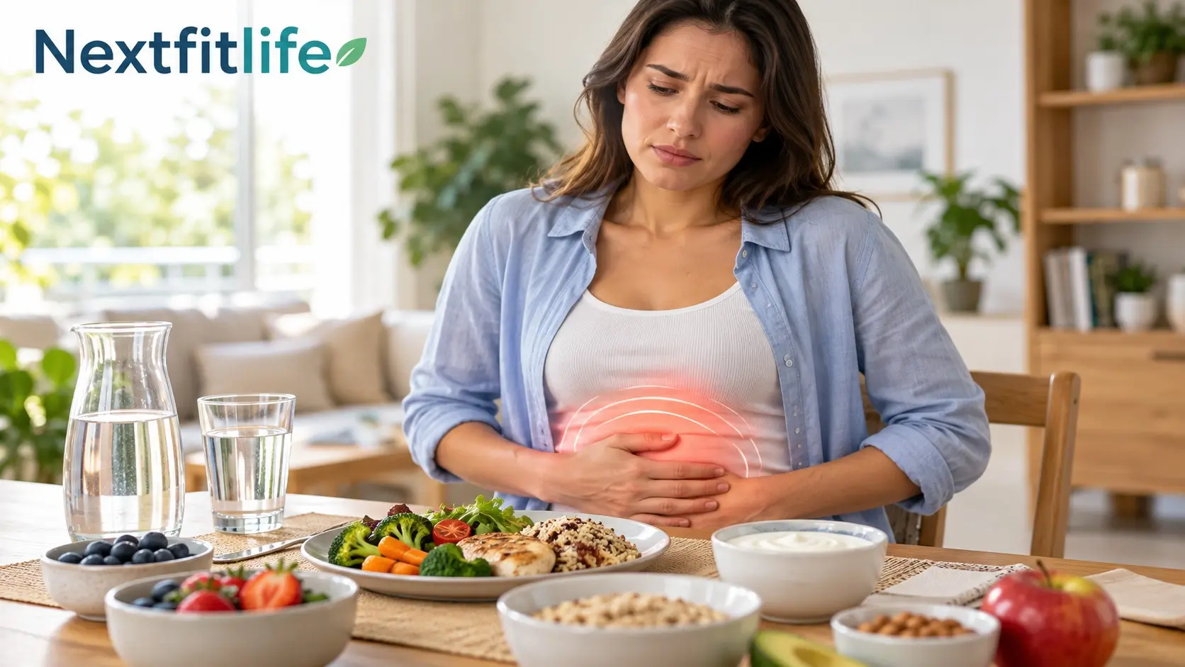 Bloating after eating anything with abdominal fullness after a normal meal