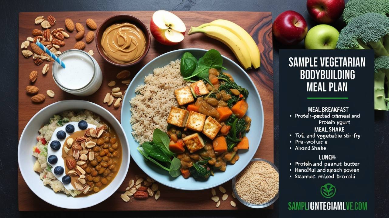 Sample Vegetarian Bodybuilding Meal Plan