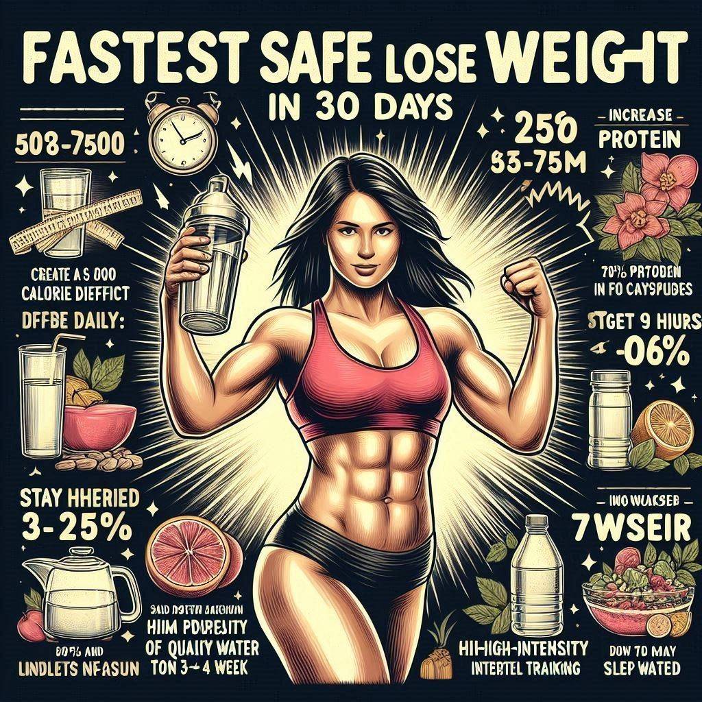 Top 15 Proven Tips for the Fastest Safe Way to Lose Weight