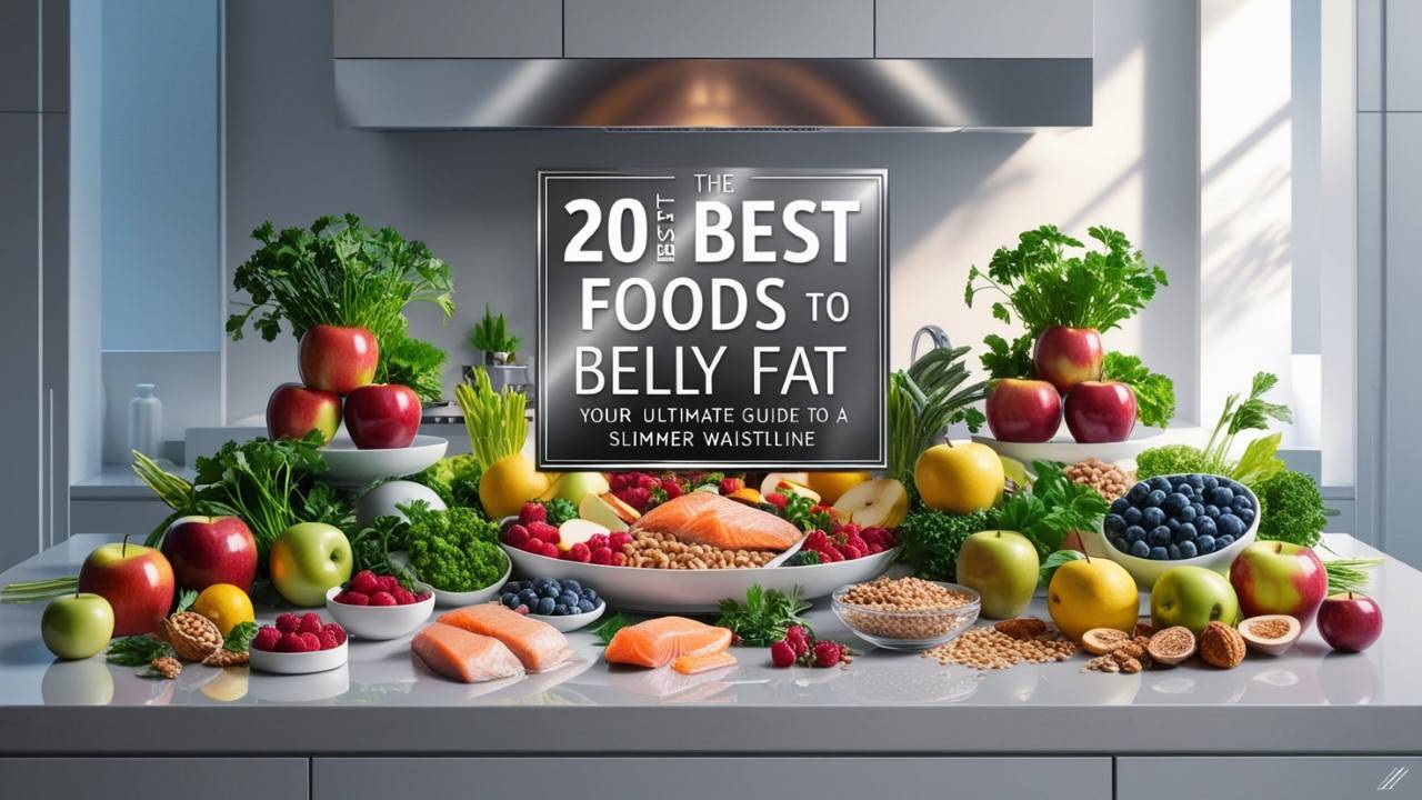 20 Best Foods to Burn Belly Fat to  Slim Waistline