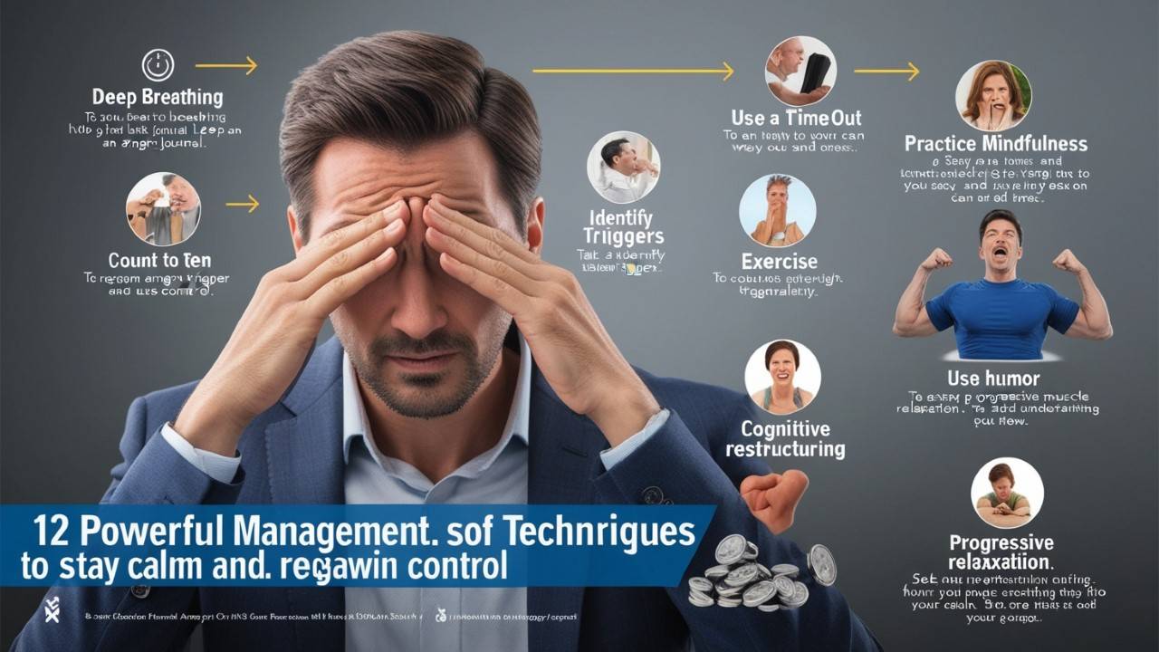 Anger Management 12 Powerful Techniques to Stay Calm and Regain Control