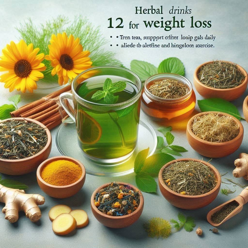 The Best 12 Herbal Drinks for Weight Loss