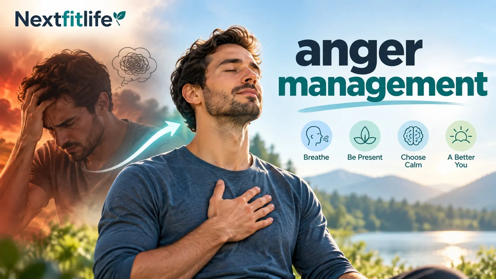 Anger management techniques for staying calm and regaining emotional control