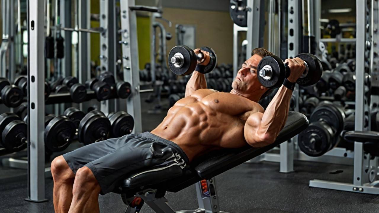 Decline Dumbbell Press