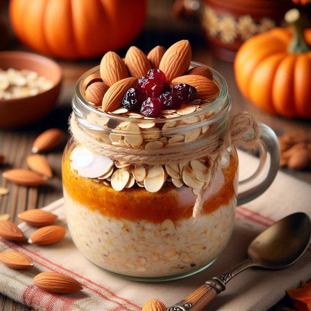 Pumpkin Spice Overnight Oats