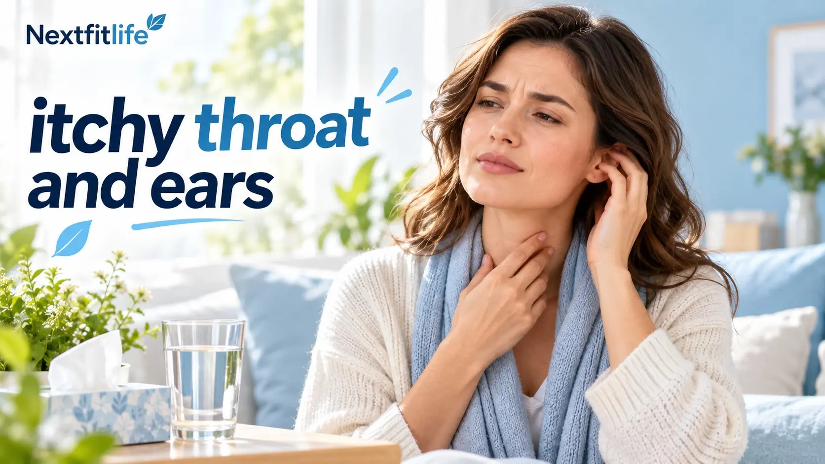 Itchy throat and ears causes and relief for allergies, postnasal drip, ear irritation, and throat symptoms