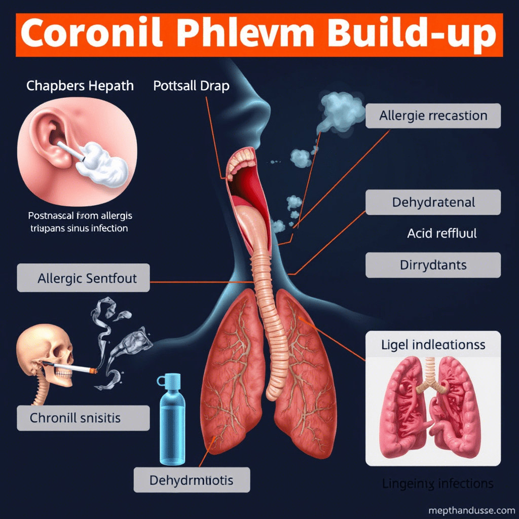 Causes of Phlegm Stuck in Throat for Months