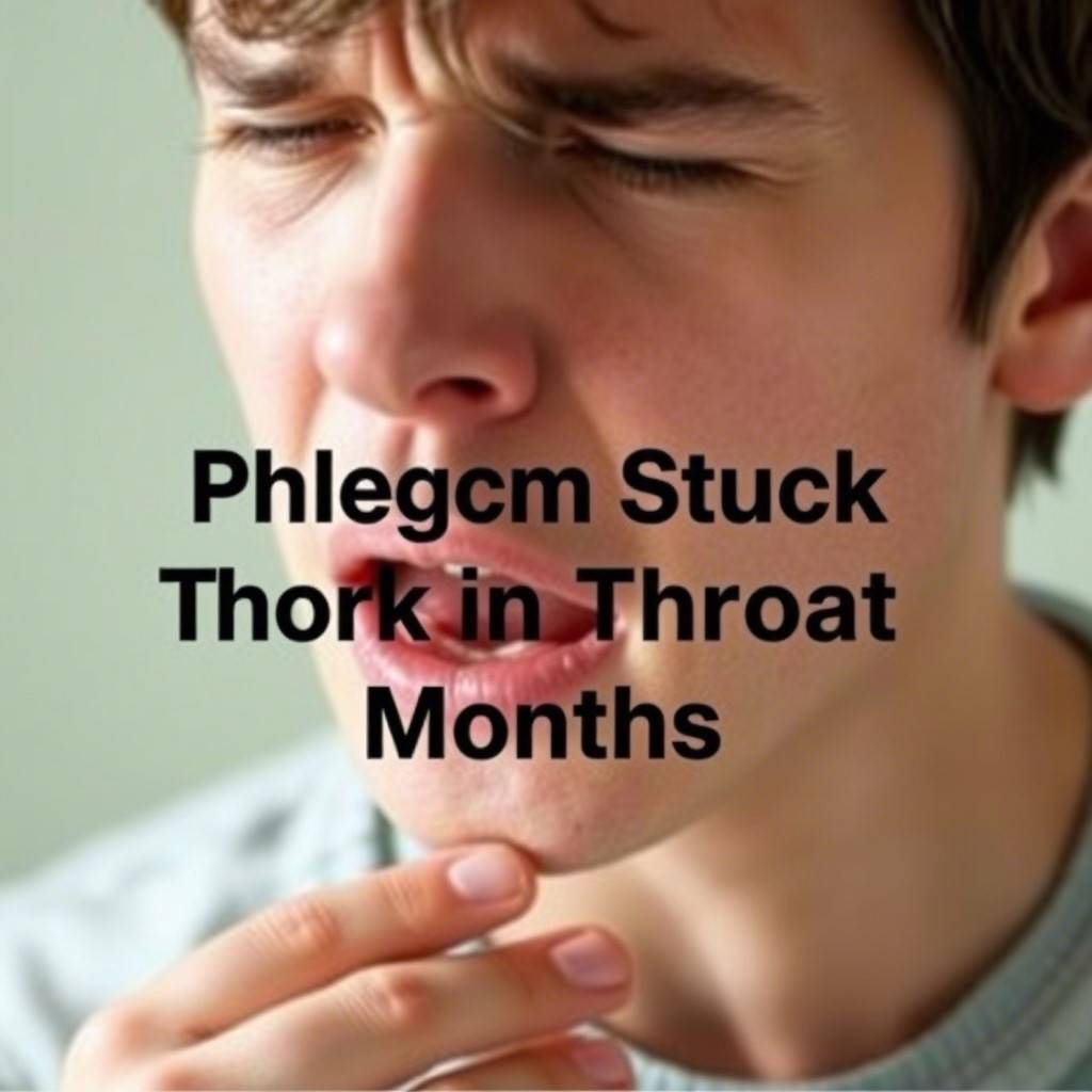 Phlegm Stuck in Throat for Months